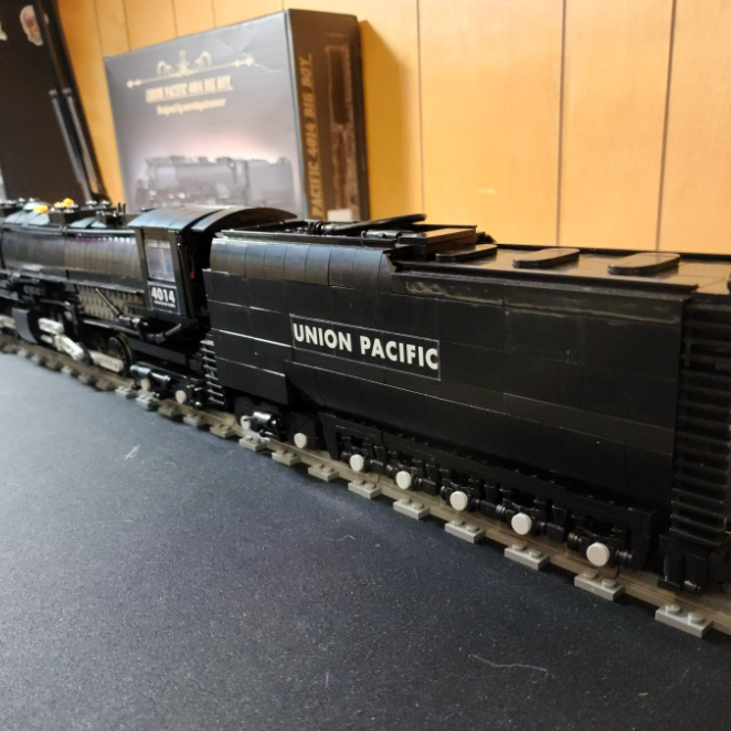 Exploring the Magical World of MOC Steam Locomotive with Building Blocks enginediyshop