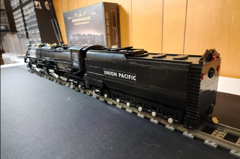 Exploring the Magical World of MOC Steam Locomotive with Building Blocks enginediyshop