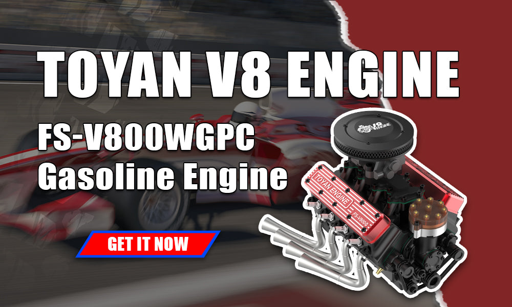 Discover the TOYAN FS-V800WGP: A Stunning V8 Engine Model for Hobbyists and Collectors