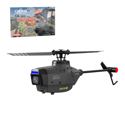 C127AI Scout Drone Model 2.4G RC 4CH Single-Rotor Brushless Helicopter Model Without Aileron enginediyshop
