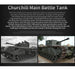 1/16 Scale 2.4G RC Churchill Main Battle Tank Infrared Military Vehicle Model enginediyshop