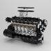 ENJOMOR V12 GS-V12 72CC DOHC Four-Stroke V-Shaped Twelve-Cylinder Water-Cooled Electric Gasoline Internal Combustion Engine Model - V12 Engine Model That Works enginediyshop