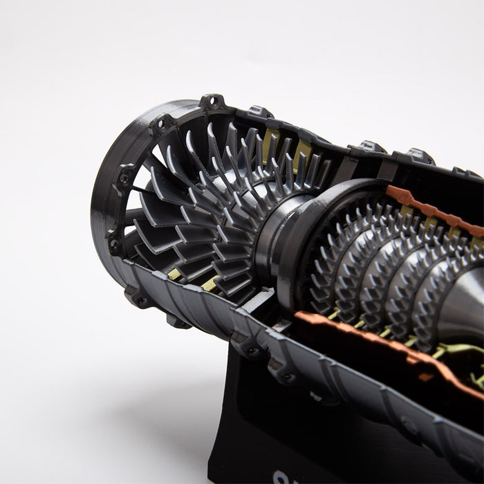 SKYMECHMAN 1/18 Scale 3D Printed WS-15 Functional Turbofan Engine Model Kit - enginediyshop