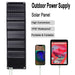 100W Foldable Solar Panel Charger Kit for Smartphone Laptop