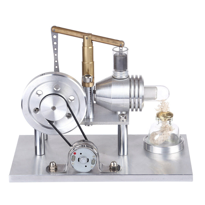 Stirling Engine Kit Hot Air Stirling Engine Electricity Generator with Colorful LED enginediyshop