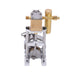 V1313 Mini Vertical Single-Cylinder Steam Engine Model with Reversing Mechanism Steam-Powered Mechanical Model Experimental Kit enginediyshop