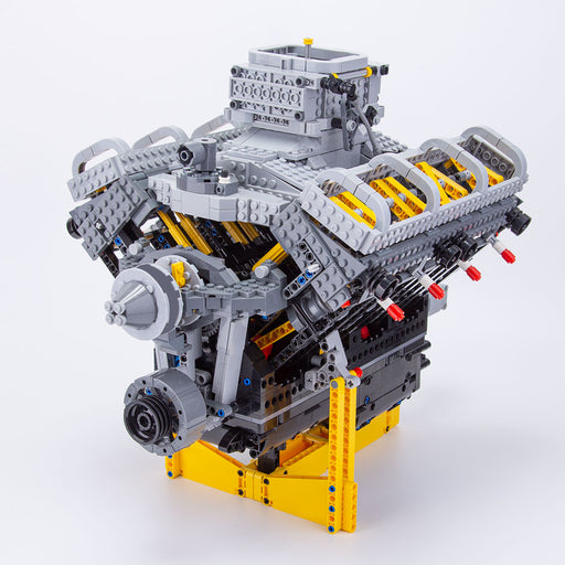 CHEVY Small Block  V8 Engine General Motors MOC Engine Model Building Blocks Toy Set - 2362PCS - Build Your Own V8 Engine enginediyshop