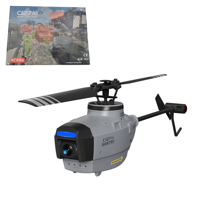 C127AI Scout Drone Model 2.4G RC 4CH Single-Rotor Brushless Helicopter Model Without Aileron enginediyshop