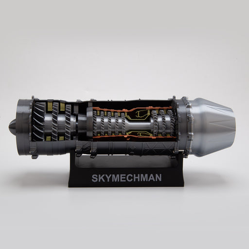 SKYMECHMAN 1/18 Scale 3D Printed WS-15 Functional Turbofan Engine Model Kit - enginediyshop