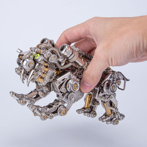 700PCS+ 3D Metal Bengal Tiger Kit Assembly DIY Toy enginediyshop