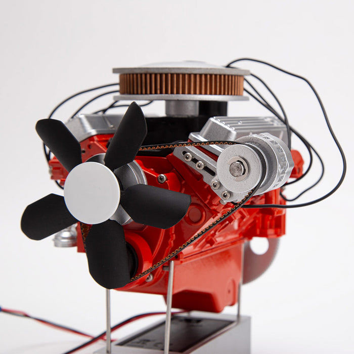 ENJOMOR 1/6 Scale 3D Printed Simulated Electric V8 Internal Combustion Engine Model Kit - enginediyshop