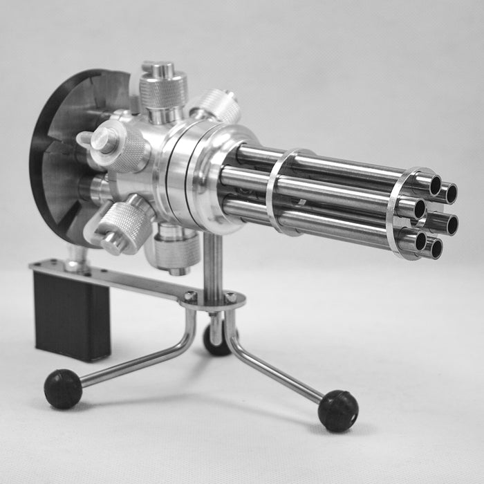 6 Cylinder Stirling Engine Novel Gatling Blaster Design Engine Motor Model enginediyshop