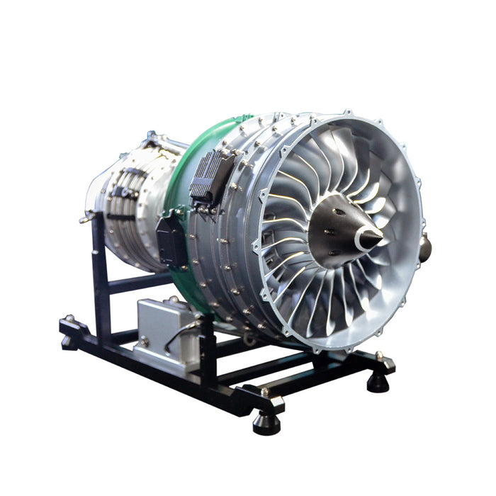 1/10 Mechanical Double Rotor Axial Turbofan Engine Model DIY Assembly Electric Ducted Fan Engine Craft Gift