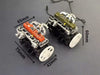 1/10 Scale Resin Inline Four-Cylinder Functional Vintage Diesel Engine Model for RC Crawlers - Enginediyshop