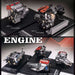 RB26DETT Twin-Turbo Inline-Six Resin 1/18 Scale Engine Model - enginediyshop