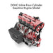 ENJOMOR GS-L4 Engine 36cc Water-Cooled 4-Stroke DOHC Inline Four-Cylinder Gasoline Internal Combustion Engine from Enginediyshop