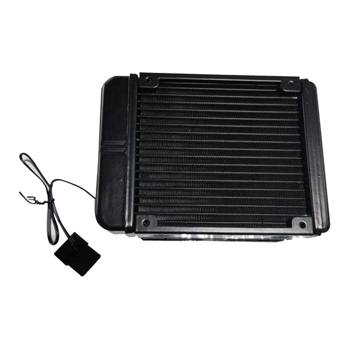 Metal Water Cooling Radiator for TOYAN FS-V800WGPC V8 Gasoline Engine Model - enginediyshop