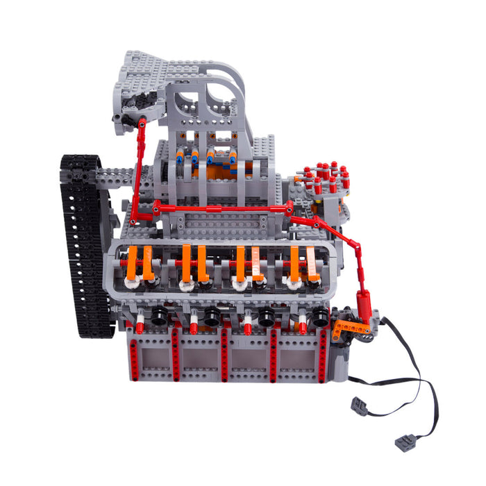 HOLDEN OHV 5.0L V8 Motor MOC Engine Model Building Blocks Toy Set - 2106PCS - Build Your Own V8 Engine