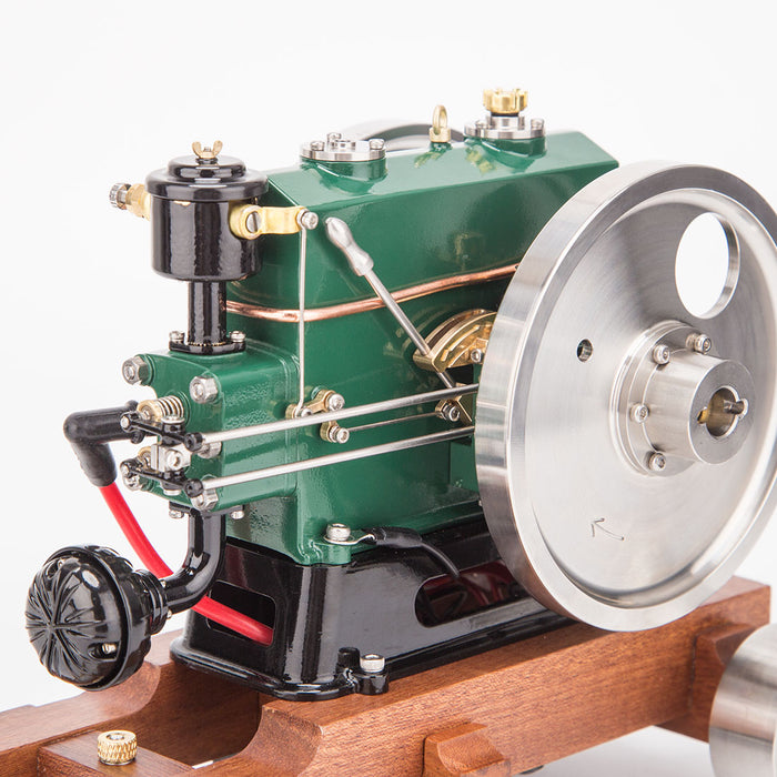 RETROL 1/8 Scale 3.6CC Mini Vintage Single Cylinder 4-Stroke  Working Gasoline Engine Model -Enginediyshop