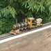 1/87 HO Scale Live Steam Train with Twin-cylinder Single-acting Oscillating Steam Engine Model enginediyshop