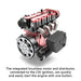 ENJOMOR GS-L4 Engine 36cc Water-Cooled 4-Stroke DOHC Inline Four-Cylinder Gasoline Internal Combustion Engine from Enginediyshop