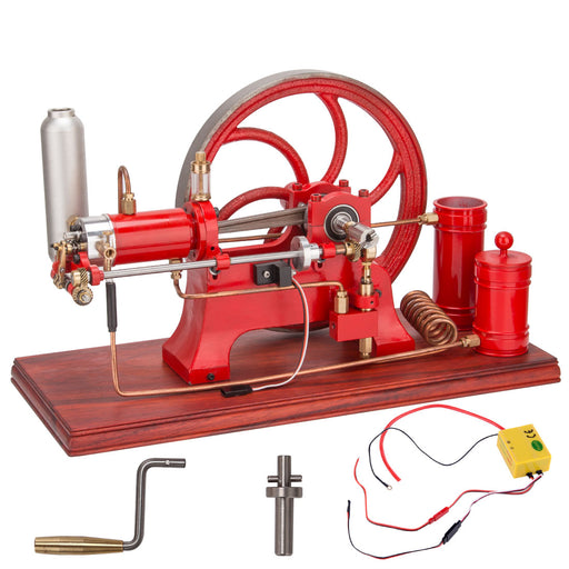 RETROL Vintage Horizontal Mill 4-Stroke Water-Cooled Gasoline Internal Combustion Engine Model - Enginediyshop