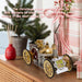 ENJOMOR Christmas Metal Steam-Powered Car Model: A Functional Sci-fi Collectible Gift enginediyshop