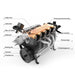 TOYAN FS-L400BGC 4-Cylinder 4 Stroke OHC L4 14cc Inline Water-Cooled Gasoline Engine Model for RC Model Car Ship Airplane enginediyshop