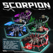 DIY Metal Scorpion King Mechanical Puzzle Kit - 200PCS+: 3D Assembly Crafts enginediyshop