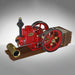 RETROL HM-01 7cc Antique Hit and Miss Model - Working 4-Stroke Horizontal Stationary IC Engine enginediyshop