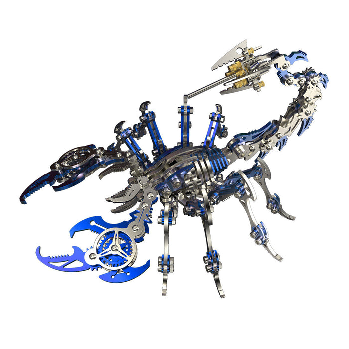 DIY Metal Scorpion King Mechanical Puzzle Kit - 200PCS+: 3D Assembly Crafts enginediyshop