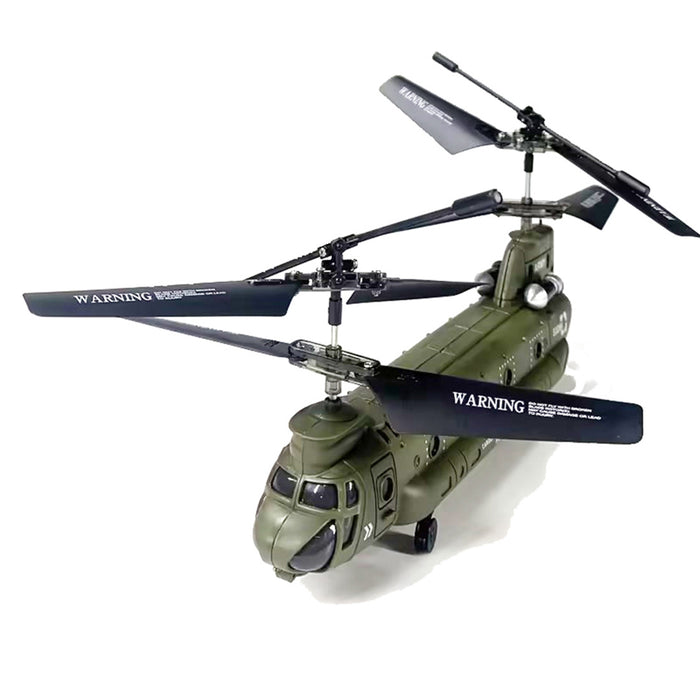 S026H Dual-Rotor Transport Aircraft 2.4G RC 3CH Dual-Rotor Military Aerocraft Model enginediyshop