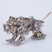 700PCS+ 3D Metal Bengal Tiger Kit Assembly DIY Toy enginediyshop