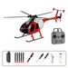 MD500 C189 Little Bird Aircraft Model 1/28 2.4G 4CH Single-Rotor Helicopter Model enginediyshop