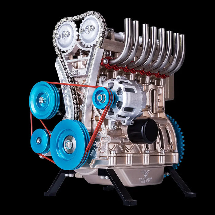 teching metal engine model kit 