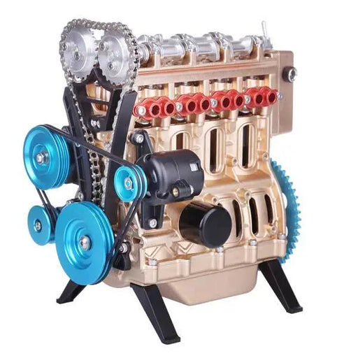 teching metal engine model kit 