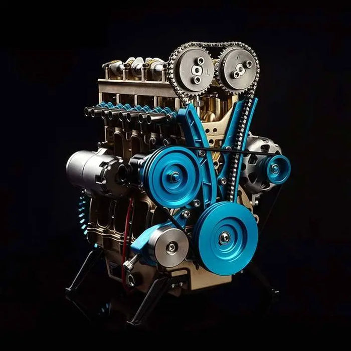 teching metal car engine model kit that works