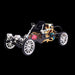 TECHING Retro Car With Single Cylinder Engine Model Kit that Works - 230Pcs enginediyshop