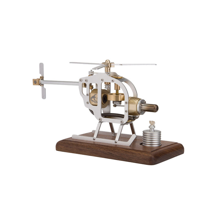 DIY Helicopter Model Kit Parts Working Hot Air Stirling Kit-Stirling Engine Model That Works enginediyshop