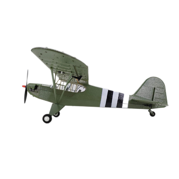 1/16 WWII PIPER J-3 CUB RC 4CH Brushless Fixed-wing Aircraft Model Military Plane Toy enginediyshop