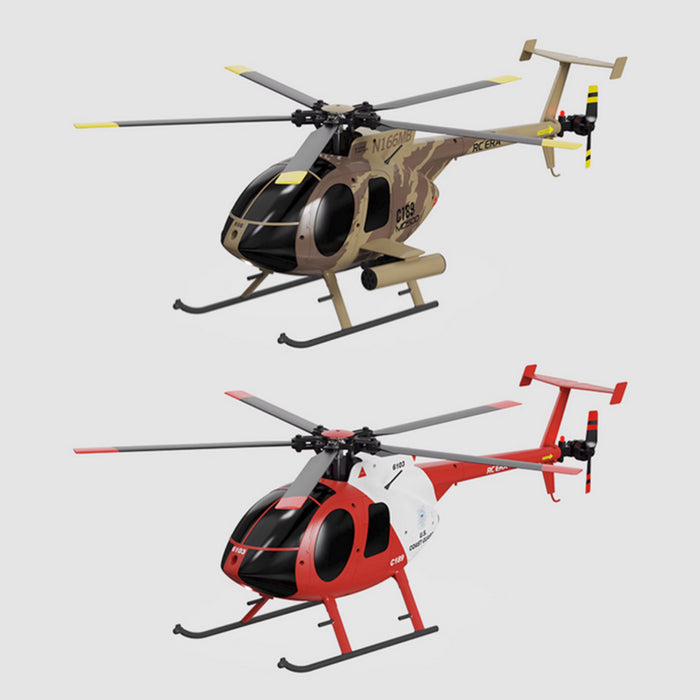 MD500 C189 Little Bird Aircraft Model 1/28 2.4G 4CH Single-Rotor Helicopter Model enginediyshop