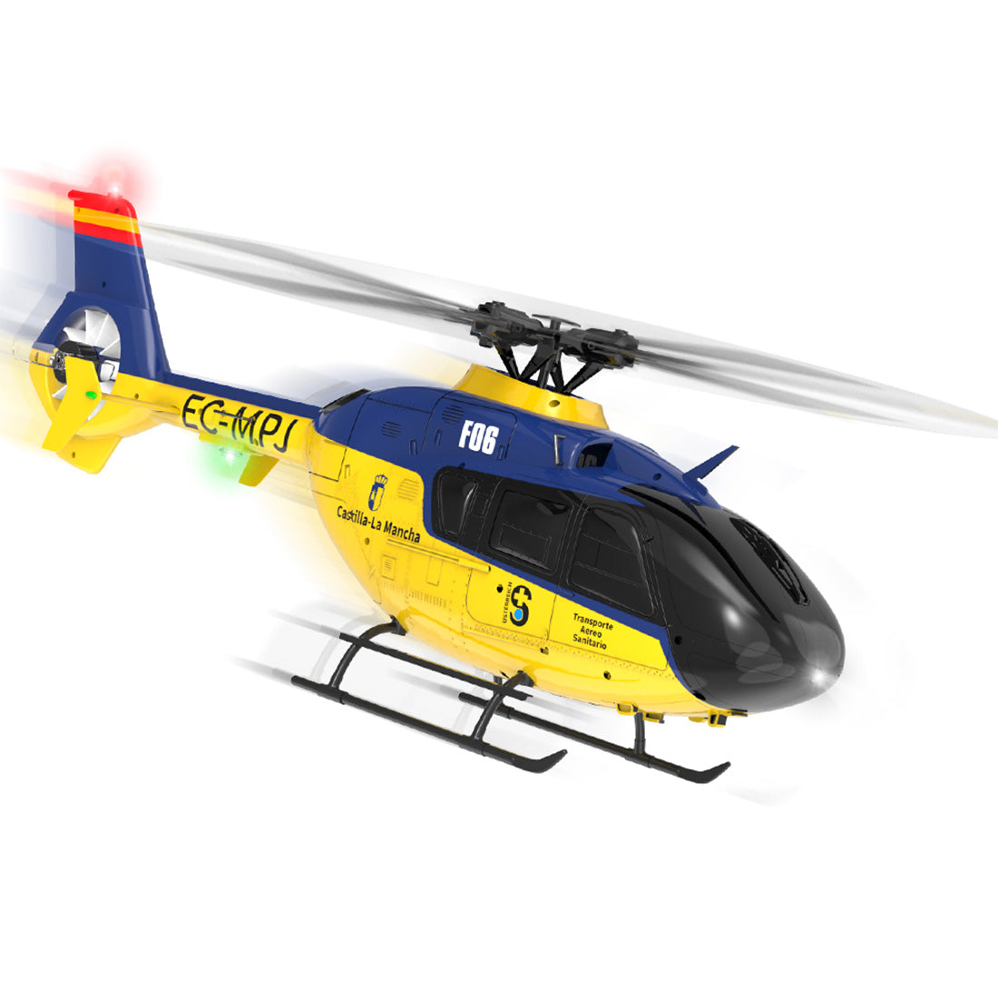 YU XIANG EC-135 1/36 2.4G 6CH Direct Drive Brushless RC 3D/6G Helicopter Model enginediyshop