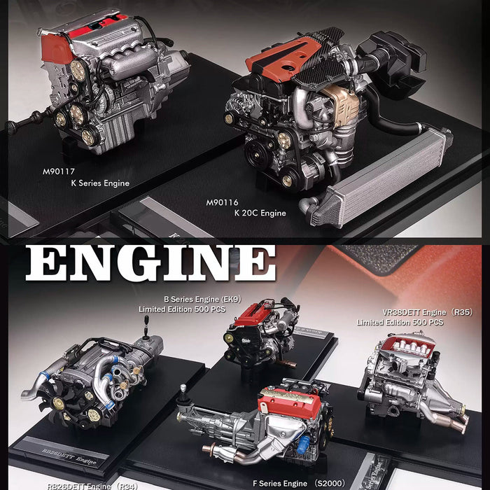 Resin VR38DETT V6 1/18 Scale Engine Model - enginediyshop