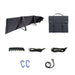 100W Foldable Solar Panel Charger Kit for Smartphone Laptop