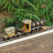 1/87 HO Scale Live Steam Train with Twin-cylinder Single-acting Oscillating Steam Engine Model enginediyshop