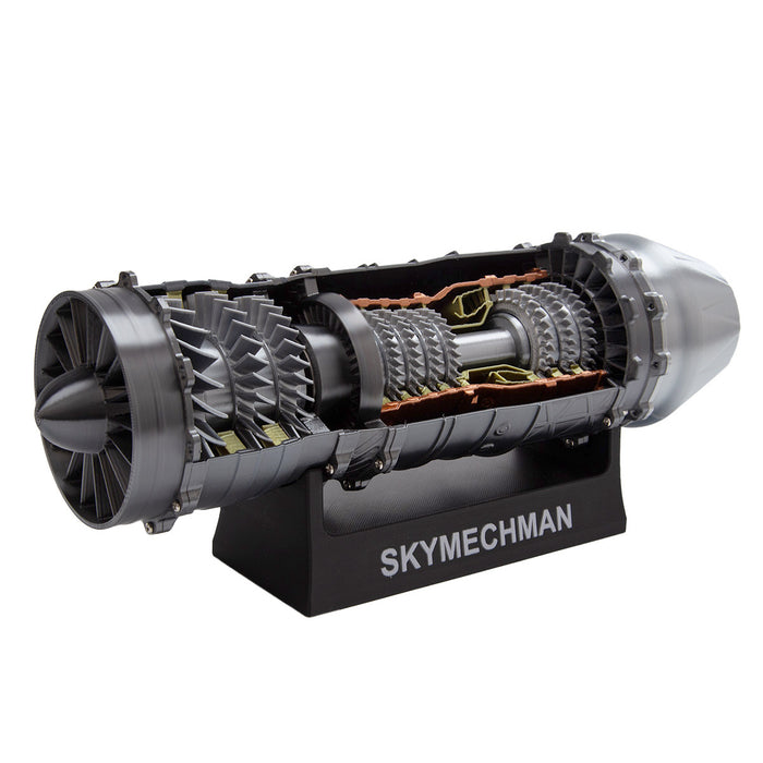 SKYMECHMAN 1/18 Scale 3D Printed WS-15 Functional Turbofan Engine Model Kit (50+ PCS)