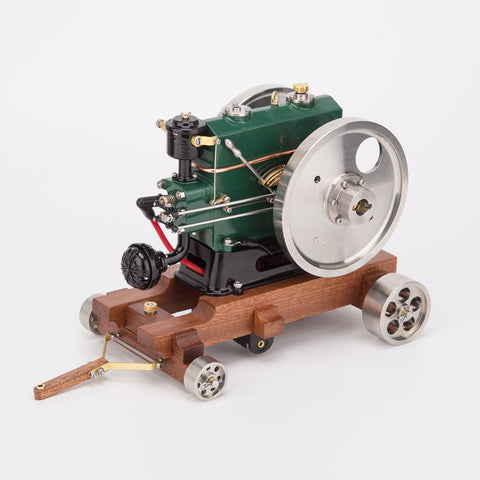 RETROL 1/8 Scale 3.6CC Mini Vintage Single Cylinder 4-Stroke  Working Gasoline Engine Model -Enginediyshop