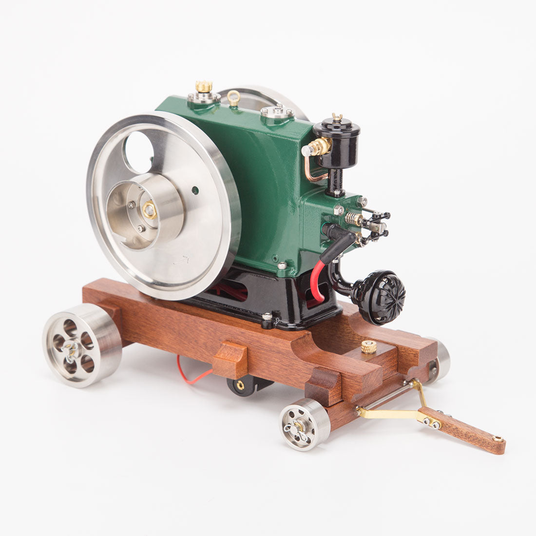 RETROL 1/8 Scale 3.6CC Mini Vintage Single Cylinder 4-Stroke  Working Gasoline Engine Model -Enginediyshop