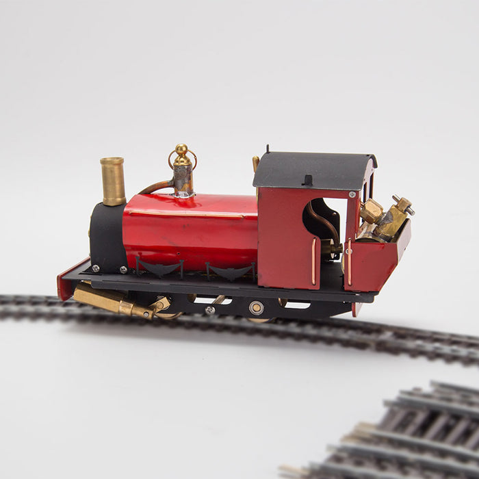 1/50 HO Scale Live Steam Locomotive Model with Oscillating Steam Engine (Track Not Included) - Enginediyshop