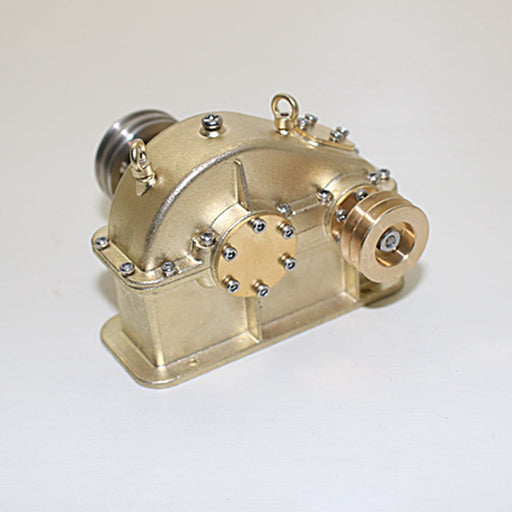 Mini Brass Gear Reducer for Steam Engine Model enginediyshop